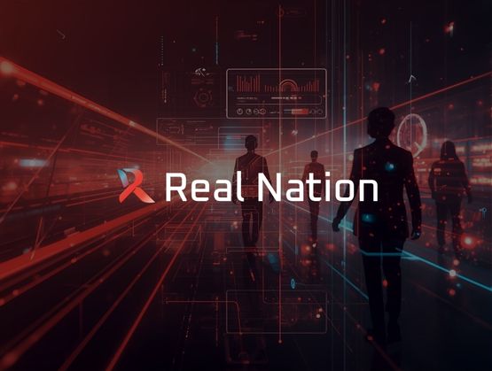 Visual representation of Real Nation as a technology company creating interactive digital experiences.